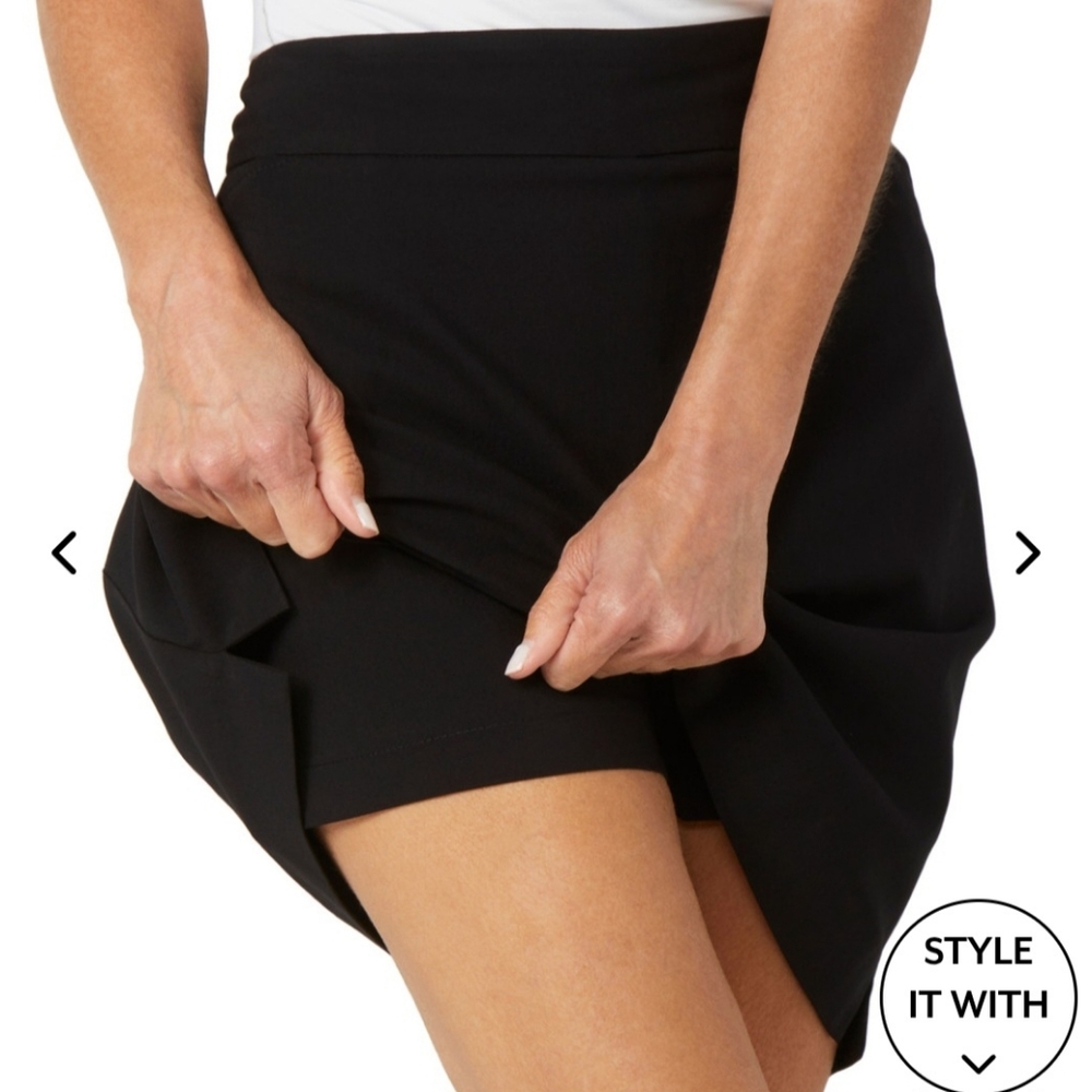 NWOT Coral Bay Skort, Black, Size Small